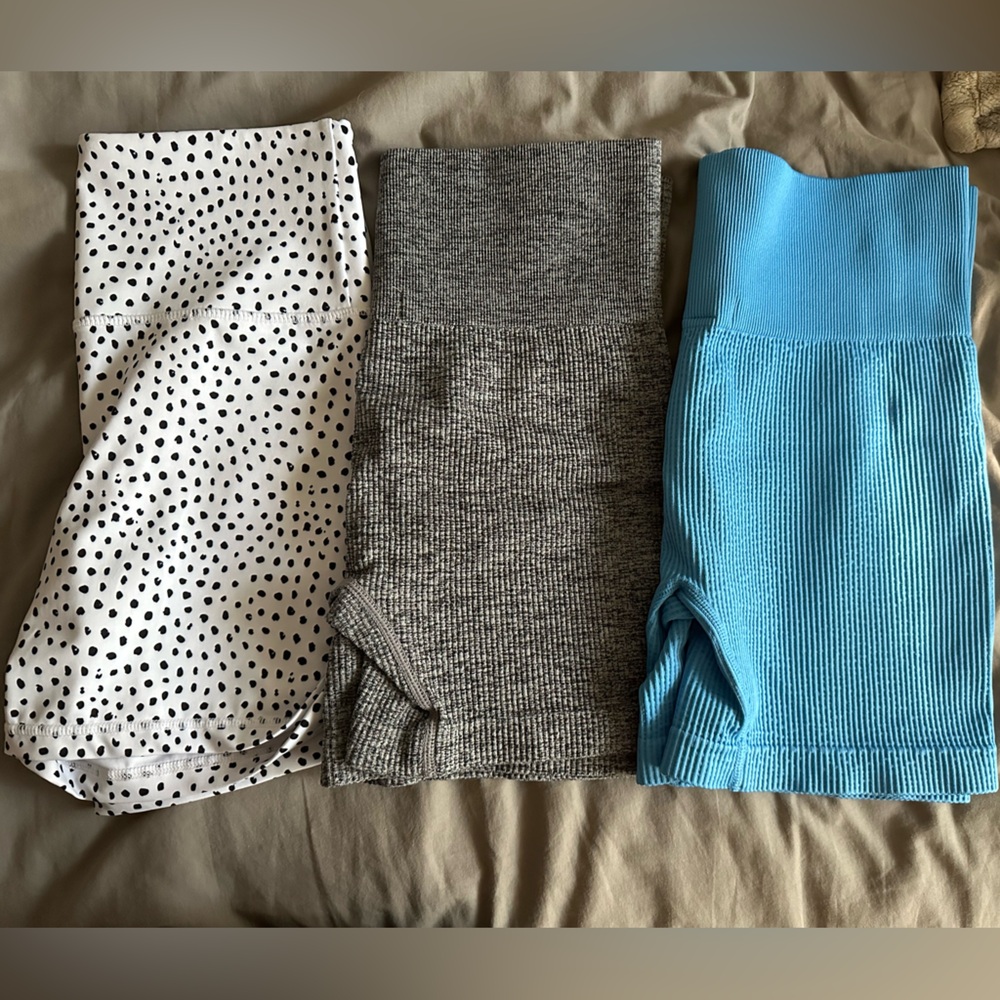 Athletic biker shorts